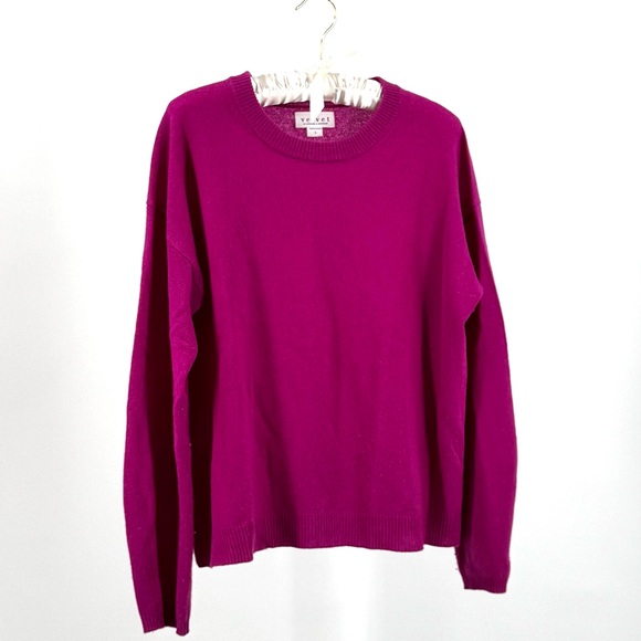 Velvet by Graham & Spencer Sweaters - Velvet by Graham & Spencer Pink 100% Cashmere Crewneck Sweater Size L